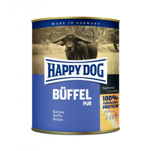 Happy Dog Büffel Pur - Bivalyos Kutyakonzerv - 6X800G