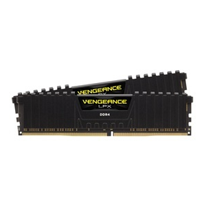 Corsair CMK16GX4M2E3200C16 Vengeance LPX Fekete DDR4, 3200MHz 16GB (2 x 8GB) memória