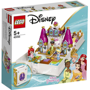 LEGO Disney Princess Ariel, Belle, Hamupipőke és Tiana mesebeli kalandja (43193)