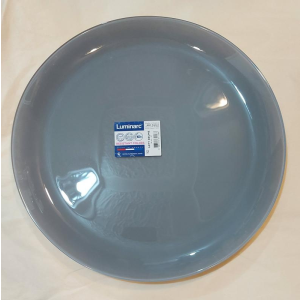 LUMINARC Arty lapos tányér 26 cm, Brume (szürke), N4142
