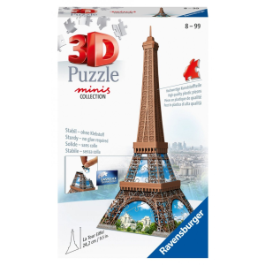 Ravensburger Mini Eiffel torony puzzle, kirakó 3D 54 darabos