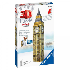 Ravensburger Mini Big Ben torony puzzle, kirakó 3D 54 darabos