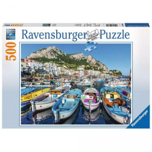 Ravensburger Puzzle Színpompás kikötő 500 darabos kirakó