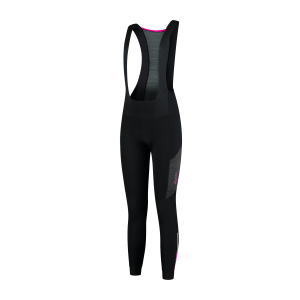 Rogelli női kerékpáros nadrág fogszabályzóval glory black/pink rog351076 - Méret: XL