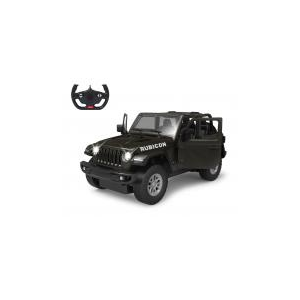 Jamara Deluxe távírányítós kisautó - Jeep Wrangler JL 1:14, fekete 405180 Jamara
