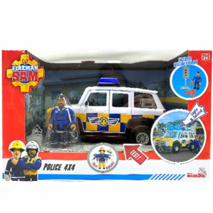 Simba Toys Sam a tűzoltó: Malcolm és egy 4x4 rendőrautó - Simba Toys