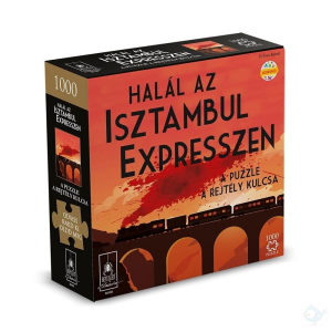 University Games Halál az Isztambul expresszen puzzle rejtéllyel, 1000 db