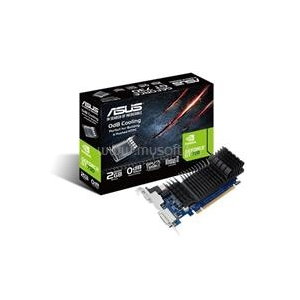 Asus Videokártya - nVidia GT730-SL-2GD5-BRK (2048MB DDR5, 64bit, 902/5010Mhz, Dsub, DVI, HDMI, Low Profile, Passzív) (GT730-SL-2GD5-BRK__)