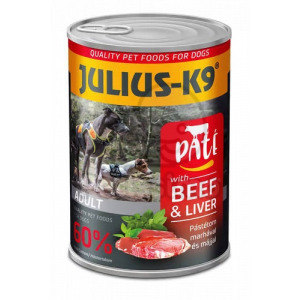Julius-K9 Julius-K9 Adult Paté - Beef & Liver 6 x 400 g