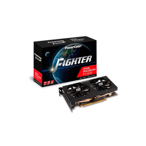 Powercolor AMD Radeon RX 6600 VGA (PCIe 4.0, 128 bit, 8 GB GDDR6, HDMI+3xDP, aktív hűtő) (AXRX 6600 8GBD6-3DH)