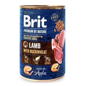 Brit Premium By Nature Premium by Nature Bárány és Hajdina 800 g