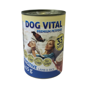 DOG VITAL Sensitive Lamb & Rice 415g