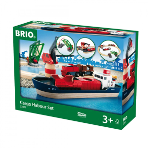 BRIO Hajókikötő vonatszett 33061 BRIO