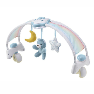 Chicco Rainbow Sky kiságy játékhíd és éjszakai fény elemes - Blue