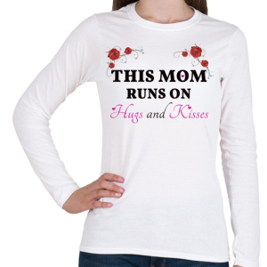 PRINTFASHION gift for moms - Női hosszú ujjú póló - Fehér