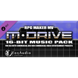  RPG Maker MV - M-DRIVE 16-bit Music Pack (Digitális kulcs - PC)