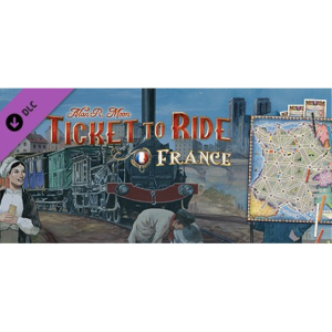  Ticket To Ride - France (Digitális kulcs - PC)