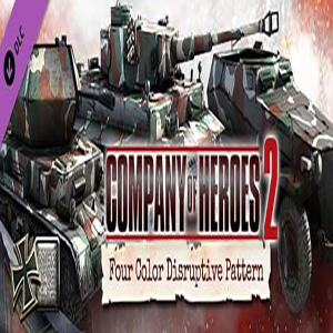  Company of Heroes 2 - German Skin: Four Color Disruptive Pattern Bundle (Digitális kulcs - PC)