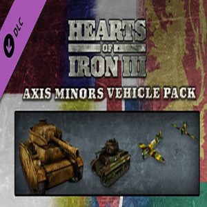  Hearts of Iron III - Axis Minors Vehicle Pack (DLC) (Digitális kulcs - PC)