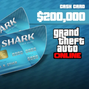  Grand Theft Auto Online - $200,000 Tiger Shark Cash Card (EU) (Digitális kulcs - PC)