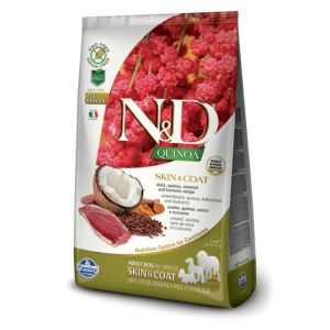 N&D Dog Grain Free Quinoa Skin&Coat Kacsa 800 g