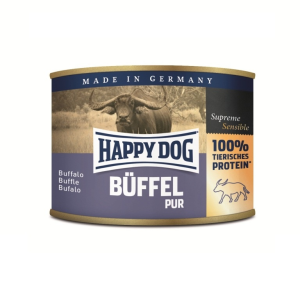 Happy Dog Büffel pur (Bivaly színhús) 12x200 g