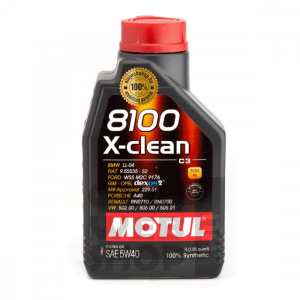 Motul 8100 X-clean 5W-40 motorolaj 1 L