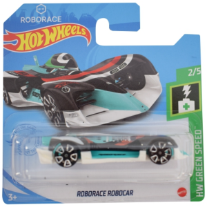 Mattel Hot Wheels: Roboracer Robocar fekete-fehér kisautó 1/64 - Mattel
