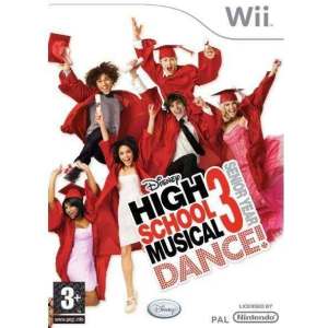 Nintendo High School Musical 3 Senior Year Dance! Nintendo Wii játék (ÚJ)