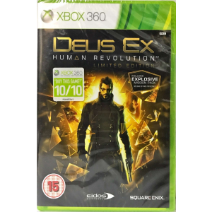 Deus Deus Ex Human Revolution Limited Edition Xbox 360 konzol játék (Új)