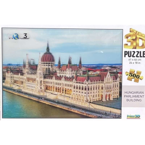  Magyar parlament 3D puzzle, 500 darabos