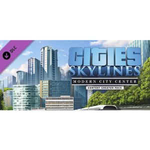 Paradox Interactive Cities: Skylines - Content Creator Pack: Modern City Center (PC - Steam elektronikus játék licensz)