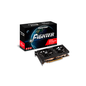 Powercolor Radeon Fighter RX 6600 8GB GDDR6 128bit (AXRX 6600 8GBD6-3DH) - Videókártya