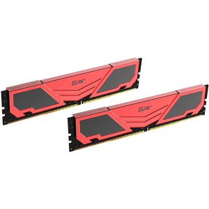 Teamgroup 32GB DDR4 2666 MHz RAM Elite Plus Black/Red (2x16 GB) TPRD432G2666HC19DC01