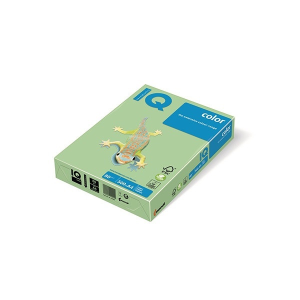 IQ Fénymásolópapír színes IQ Color A/4 80 gr pasztel középzöld MG28 500 ív/csomag