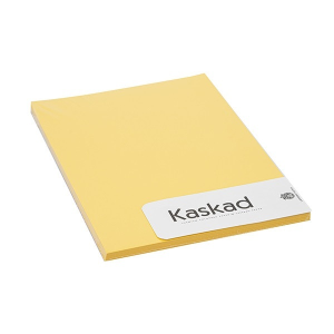 Kaskad Fénymásolópapír színes KASKAD A/4 80 gr citromsárga 57 100 ív/csomag