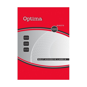 OPTIMA Etikett OPTIMA 32102A 17,8x10mm 27000 címke/doboz 100 ív/doboz