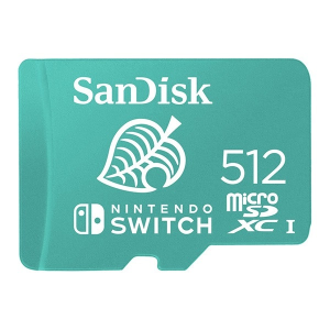Sandisk Memóriakártya SANDISK MicroSDXC NINTENDO SWITCH U3 C10 A1 UHS-1 512 GB