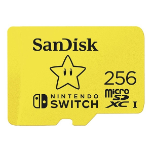 Sandisk Memóriakártya SANDISK MicroSDXC NINTENDO SWITCH U3 C10 A1 UHS-1 256 GB