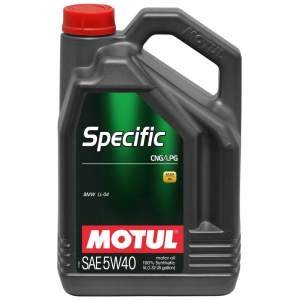 Motul SPECIFIC CNG/LPG 5W40 5L motorolaj