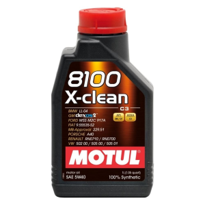 Motul 8100 X-clean 5W40 1L motorolaj