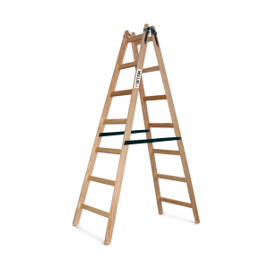  PROFI fa festőlétra FISTAR, 7x2 lépcsőfok, munkamagasság 3,6 m
