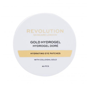 Revolution Skincare Gold Hydrogel Hydrating Eye Patches szemmaszk 60 db nőknek