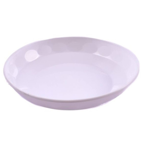  Műanyag mintás mély tányér 220x25mm