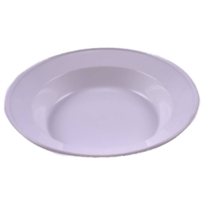  Műanyag sima mély tányér 205x40mm