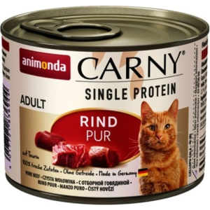 Animonda Carny Single Protein tiszta marhahúsos konzerv macskáknak (6 x 200 g) 1,2 kg