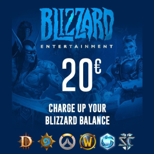Blizzard Entertainment Battle.net 20 EUR Gift Card (EU) (Digitális kulcs - PC)