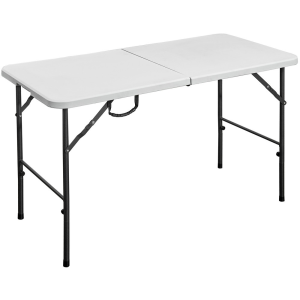 Rojaplast összecsukható, hordozható műanyag asztal, 120 cm - fehér 612/2