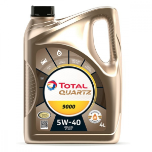 Total Quartz 9000 5w-40 motorolaj 4L