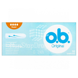  o.b. tampon 16 db Original Super